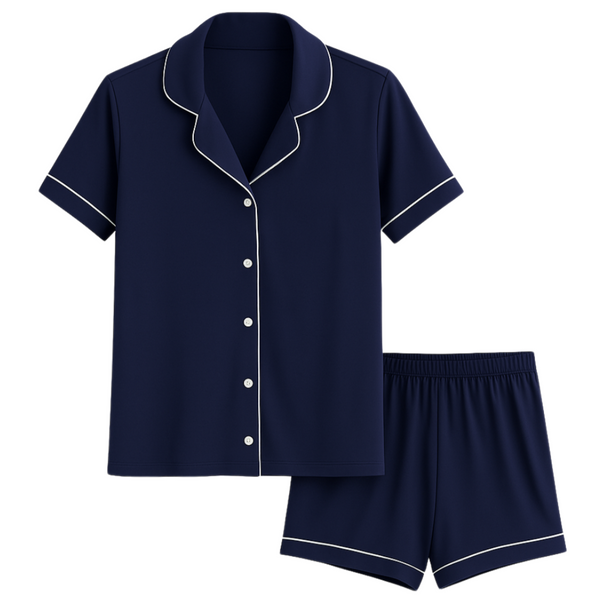 Pijama Feminino Marinho