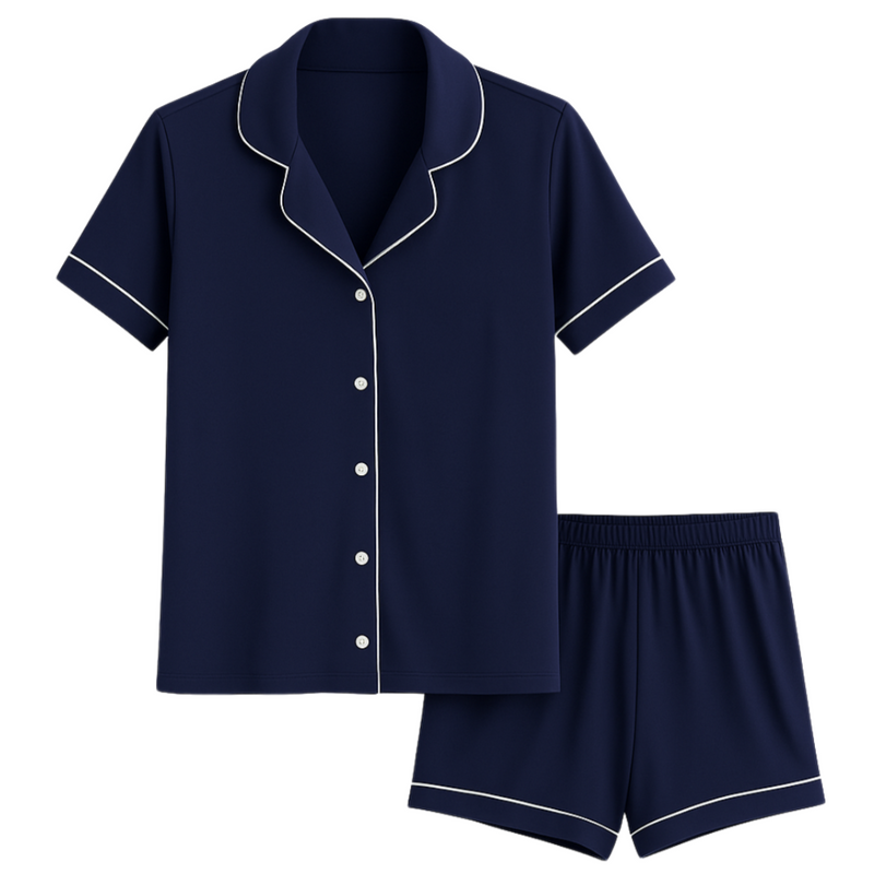 Pijama Feminino Marinho