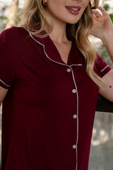 Pijama Feminino Cereja
